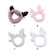 thumbnail image 3 of Minnieouse Diadema antideslizante y ajustada, banda para el cabello de aplicación amplia, diademas con orejas de animales y lazo bonito Accesorio para el cabello Café, 3 of 6