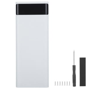 DIY Power Bank Shell,Quick Charge Version 8x18650 DIY Power Bank Accessory Power Bank Case Maximized Efficiency