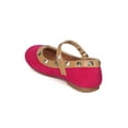 thumbnail image 3 of New Girls Round Toe Studded Mary Jane Flat - 18063 By Jelly Beans Collection, 3 of 5