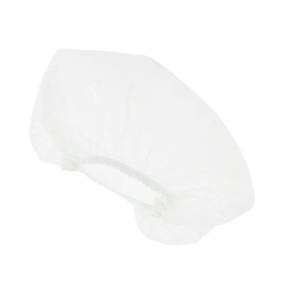 Unique Bargains 1 Set Disposable Multifunction Shower Cap for Shower Clear PE