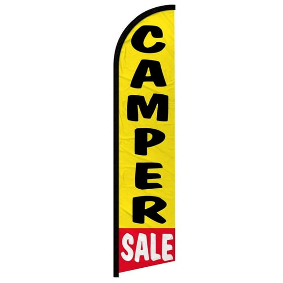 Camper Sale Windless Banner Flag