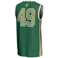 thumbnail image 3 of Unisex GameDay Greats #49 Green Charlotte 49ers Lightweight Basketball Jersey, 3 of 4