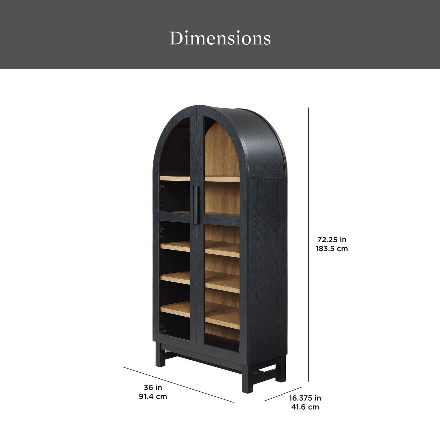 Better Homes & Gardens Armoire arquée Juliet