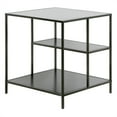 thumbnail image 3 of Henn&Hart 20" Gunmetal Gray Metal Side Table, 3 of 9