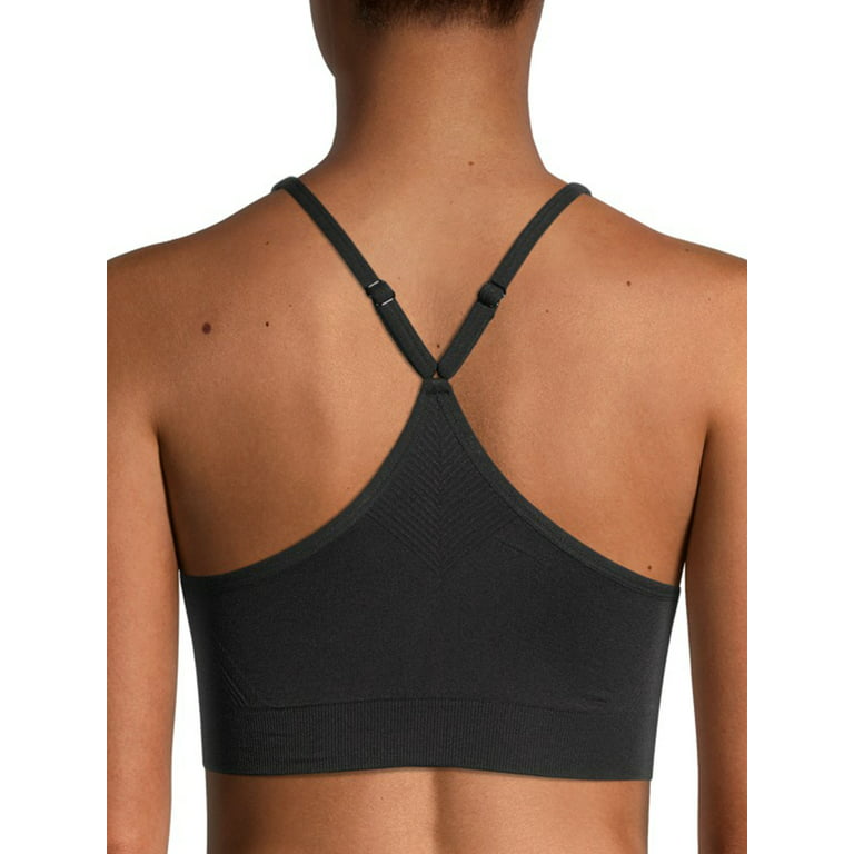 Avia Women’s Low Support Seamless Pullover Strappy Back Sports Bra