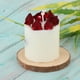 thumbnail image 5 of Velas aromáticas artesanales de cera de soja, tipo vela de té, con base de madera. Rosa roja, 5 of 9