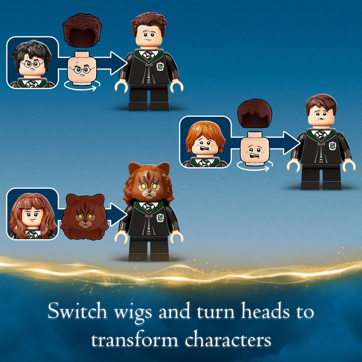 シシクイ　holed north Hogwarts™: Polyjuice Potion Mistake 76386 | Harry Potter™ | Buy