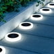 thumbnail image 5 of Solar Floor Lamp Outdoor Garden Lamp Courtyard Stair Villa Buried Lamp Purpose Lamp 2pc, 5 of 9