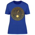 thumbnail image 1 of Clouds Stars Hand Drawn  T-Shirt Women -Image by Shutterstock, Female 3X-Large, 1 of 2