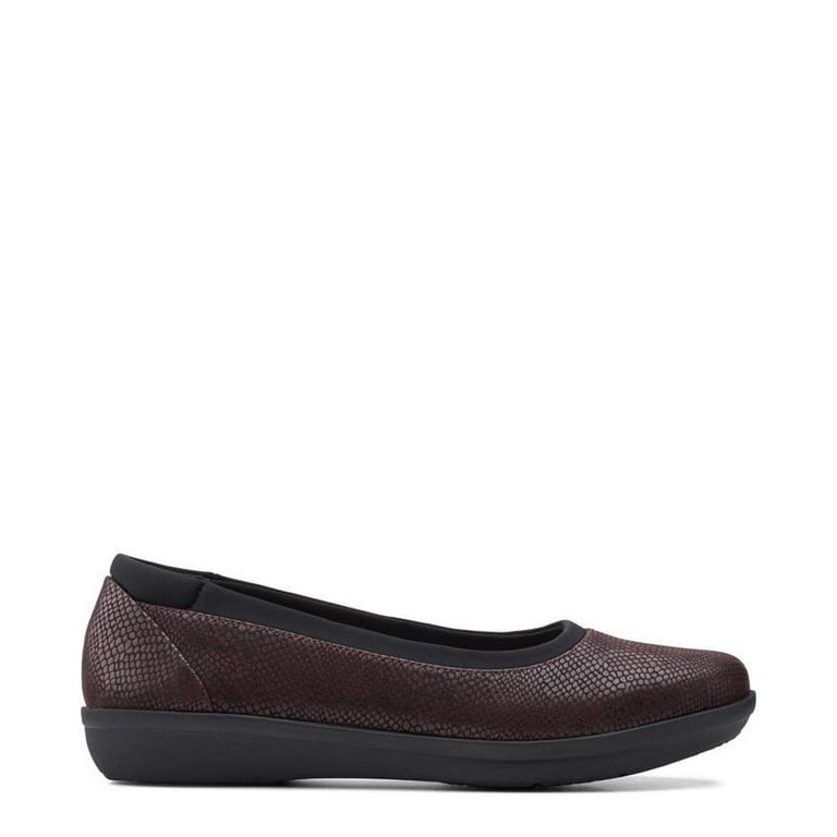Women s Clarks Ayla Low Ballet Flat Walmart
