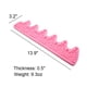 thumbnail image 4 of Molde de silicona para fondant con corona 3D de 13 pulgadas de largo, moldes para bordes de pasteles de encaje, molde para manualidades con pasta de goma para decoración de bodas, herramientas de deco, 4 of 4