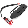 thumbnail image 1 of RC Car Front Bumper, Front Bumper Manual Winch Kit, Aluminium Alloy SCX10 For TRX4, 1 of 8