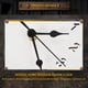 thumbnail image 4 of GOOHOCHY Reloj de pared con forma de nube, silencioso, con mecanismo de relojería, para decoración de pared, 4 of 8