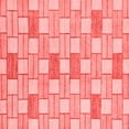thumbnail image 1 of Ahgly Company Machine Washable Indoor Square Abstract Red Modern Area Rugs, 8' Square, 1 of 4