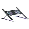 thumbnail image 1 of ZheElen Laptop Cooling Heightening Stand Tabletop Tablet Dissipation Rack Home Portable Cooler Holder Notebook Computer Accessories Gray, 1 of 9
