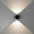 thumbnail image 1 of Tubicen Applique Murale Intégrée à LED Dimmable Éclairage Haut et Bas, 10W 3000K Lampe Murale Moderne Intérieure avec Lentille Convexe LED, Applique Murale en Aluminium Premium, 1 of 7