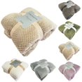 thumbnail image 2 of Pet Blanket Solid Color Breathable Soft Cat Fleece Blanket Dog Throw Blanket, 2 of 3