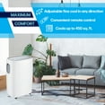 thumbnail image 5 of Arctic Wind 8,000 (13,000 BTU ASHRAE)  Portable Air Conditioner with Wheels, Rooms up to 450 Sq. ft., 2AP13000A, 5 of 10
