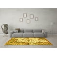 thumbnail image 3 of Ahgly Company Indoor Rectangle Persian Yellow Traditional Area Rugs, 8' x 12', 3 of 4