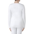 thumbnail image 2 of ClimateRight by Cuddl Duds Women's and Women's Plus Sueded Warmth Long Underwear Top, 2 of 3