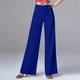 thumbnail image 2 of WILLBEST Pantalones Casuales de Mujer, Pantalones de Baile de Cintura Alta para Mujer, Pantalones de Pierna Ancha para Baile Social, Ropa de Baile Elegante y Versátil. Mediana, 2 of 8
