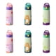 thumbnail image 2 of Yuarrent Botella de agua para bebés con revestimiento interior de acero inoxidable que promueve hábitos de bebida seguros Taza de agua para Teteras 500ml Rosa directo, 2 of 6