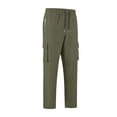 thumbnail image 4 of Pantalon d'Extérieur Décontracté Polyvalent pour Hommes, Durable, Jambe Droite, Ajustement Confortable pour Randonnée, Cyclisme et Usage Quotidien, 4 of 6