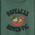 thumbnail image 3 of Instant Message - Hopeless Ramentic - Women's Lightweight French Terry Long Sleeve Shirt, 3 of 6