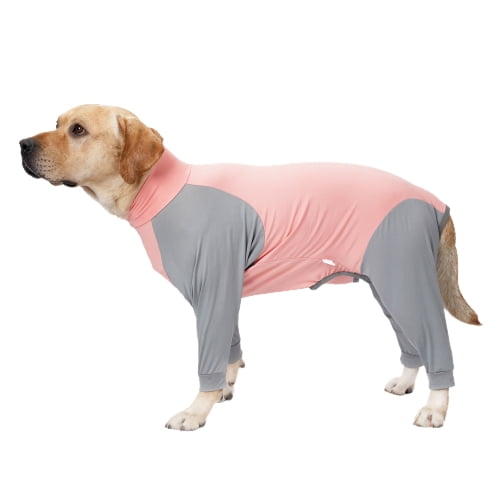 Xqpetlihai Dog Onesie Surgery Recovery Suit for Medium Large Dogs Recovery  Shirt for Abdominal Wounds or Skin Diseases Bodysuit Dogs Pajamas for