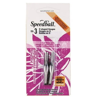 Speedball Linoleum Cutter - Pkg of 2, No. 3 Small U Gouge