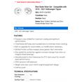 thumbnail image 2 of Rear Brake Rotor Set - Compatible with 2018 - 2021 Volkswagen Tiguan - Power Stop, 2 of 2
