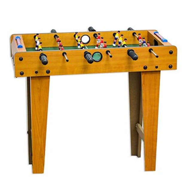 Giant Wood Foosball Table with Legs, 27"