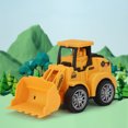 thumbnail image 1 of Children Pull-back Car Toy Engineering Vehicle Excavator Inertia Car Model Toys For Boys Birthday Gifts, 1 of 6