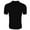 Black, variant on Polo Shirts For Men Men's Spring Summer Fashion Loose Lapel Striped Pits Strip Solid Color Short Sleeve Shirt Top Golf Shirts For Men