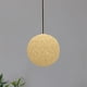 thumbnail image 4 of Pantalla de luz colgante tejida a mano, pantalla de lámpara de , jaula de lámpara, rústica, pantalla de ratán colgante para casa de té, bar, , AMARILLO Sunnimix  Pantalla Bola Tejida, 4 of 8