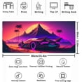 thumbnail image 2 of Race Car XXL Extended Mouse Pad Purple Non-Slip Rubber Desk Pads Large Japanese Gaming Office Stitched Edges Mouse Mat Big Waterproof Desktop Long Mousepad(Size:31.5x11.8in), 2 of 6
