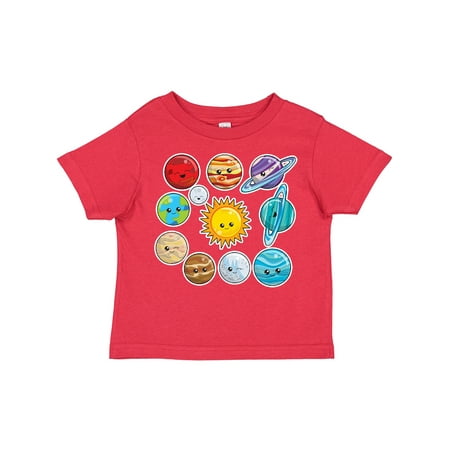 

Inktastic Happy Sun Moon and Planets Gift Toddler Boy or Toddler Girl T-Shirt