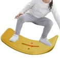 thumbnail image 3 of Balance Board for s Games Actividad Habilidades motoras Motor para niños Entrenador de equilibrio de juguetes Amarillo, 3 of 8