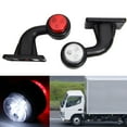 thumbnail image 3 of 2x 12V 24V Truck Trailer Caravan Van Lorry Outline LED Side Marker Light, 3 of 10