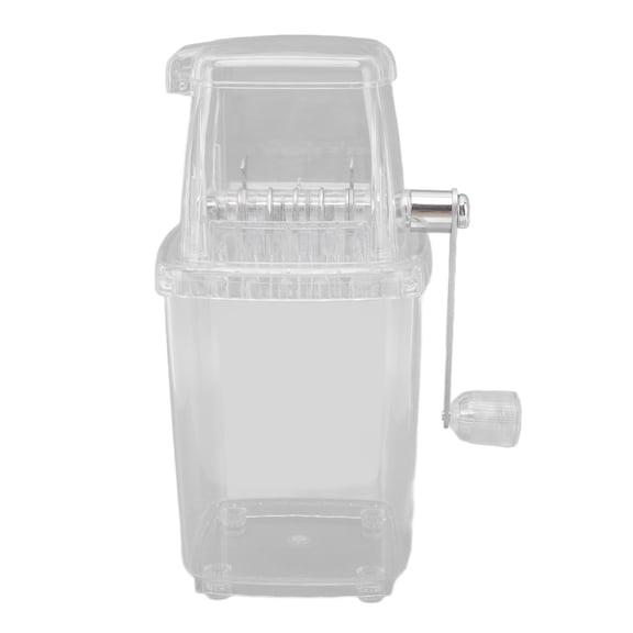 Máquina de afeitar trituradora de hielo, trituradora de hielo manual Trituradora de hielo manual pequeña Máquina de hielo de cono de nieve manual Valor excepcional
