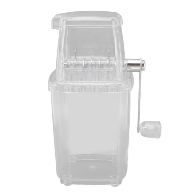 Manual Ice Crusher, Portable Ice Shaver, Hand Operated Shaved Ice Machine for Home, Ice Shaver and Snow Cone Machine for Shaved Ice Fun Drinks