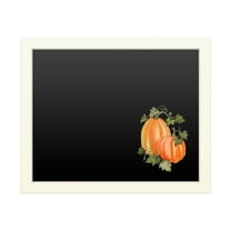 Trademark Fine Art 'Pumpkin And Vines I' Chalkboard by Kathleen Parr Mckenna