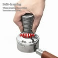 thumbnail image 5 of 58mm 53mm 54mm 51mm Espresso Tamper Barista Coffee Tamper with Calibrated Spring Loaded Stainless Steel Tampers, 5 of 6