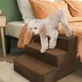 thumbnail image 5 of Precious Tails Deluxe High-Density Foam 3-Step Pet Stairs for Dogs and Cats - Durable, Lightweight, and Portable Staircase for Easy Mobility Assistance, 5 of 8
