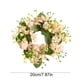 thumbnail image 3 of Guirnaldas de flores artificiales de primavera y verano, mini velas florales para bodas, coronas de boda, centros de mesa, fiestas, decoración de puertas del hogar, velas de plástico., 3 of 6