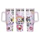 thumbnail image 2 of Hello Kitty Vaso Stanley aislado genérico, 1 juego de vaso de 40 onzas con asa y tapa de popote, taza aislada reutilizable de acero inoxidable para botella de agua, vaso de 40 onzas con asa, 2 of 3
