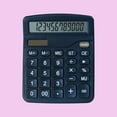 thumbnail image 7 of Hxlamzoo Desk Calculator Large 12 Digit Display, No. 5 Battery Power Basic Calculator Desktop, Big Button for Office, Business, Home and School, 7 of 7