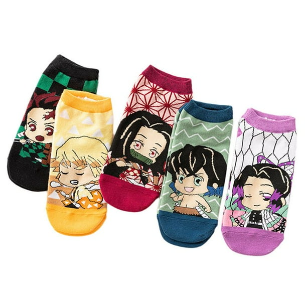 Shiyao Shiyao 5 Packs Anime Demon Slayer Kimetsu No Yaiba Crew Socks Characters Low Ankle Socks For Adult And Kid Kid Walmart Com Walmart Com Shiyao Shiyao 5 Packs Anime Demon Slayer Kimetsu No Yaiba Crew Socks Characters Low Ankle Socks For Adult And Kid Kid Walmart Com Walmart Com