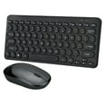 thumbnail image 1 of HLONK Wireless Keyboard and Mouse with Mouse Pad Ultra Slim Combo   2.4G USB Quiet Compact Scissor Switch Keyboard Mice Set   for Laptop/PC/Windows - Black, 1 of 8