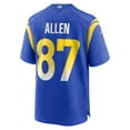 thumbnail image 3 of Men's Nike Davis Allen Royal Los Angeles Rams Home Game Jersey, 3 of 6